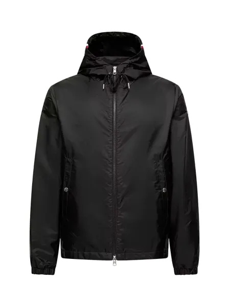 Men Grimpeurs Hooded Windbreaker Black