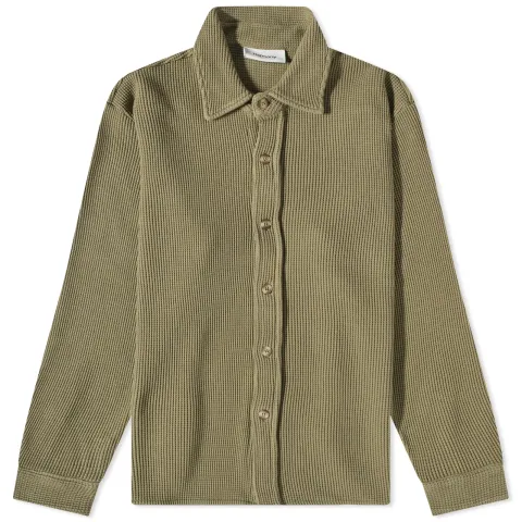 Calixte Waffle Knit Overshirt