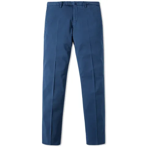 Garment Dyed Slim Fit Stretch Chino