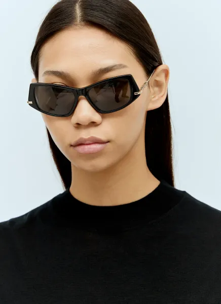 Cat-Eye Logo Sunglasses
