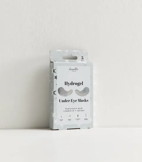 Creations Pack of 5 Grey Hydrogel Retinol Under Eye Masks