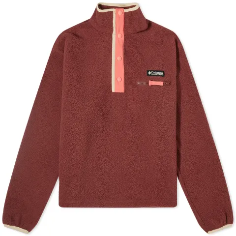 Helvetic Cropped Half Snap Fleece