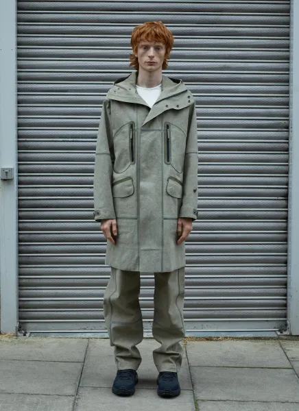 Alcantara Mud Parka Coat