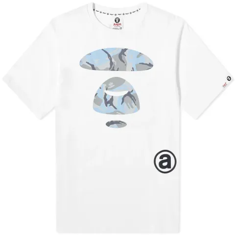 AAPE BLE Camo Big Face Tee