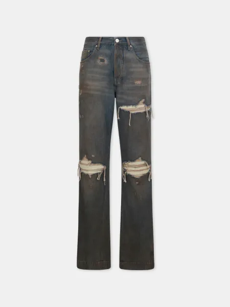 STRAIGHT FLARE MX1 JEAN - Dark Dust