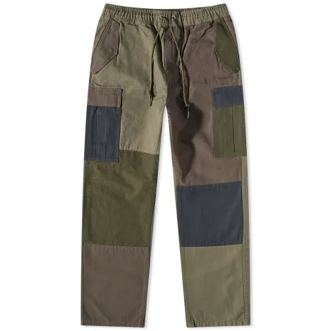 Patchwork Cargo Pant