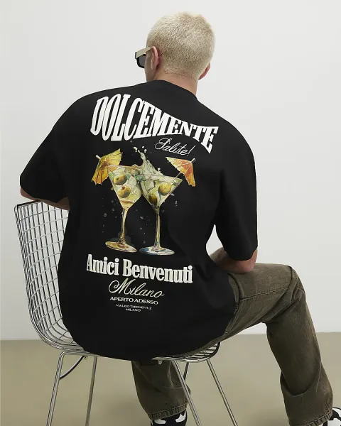 River Island Dolcemente Cocktail T-Shirt