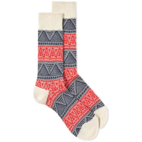 Mountain Range Crew Sock