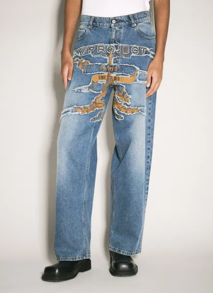 Evergreen Paris' Best Patch Jeans