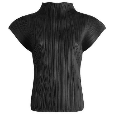 Pleats Short Sleeve Shirt