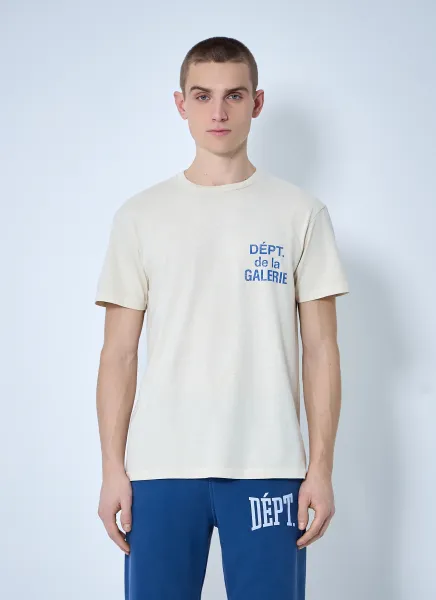 French Logo Print T-Shirt