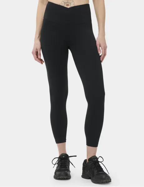 Sweaty Betty All Day 7/8 Wrap Waist Leggings Black