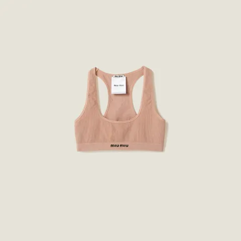 Seamless racerback top