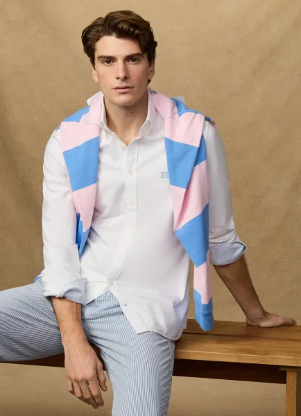 Classic Fit Branded Oxford Shirt
