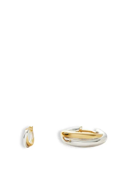Missoma Lucy Williams Chunky Entwine Mini Hoop Earrings