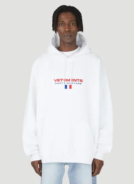 Haute Couture Logo Hooded Sweatshirt