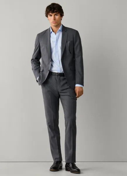 Travel Natural Stretch Wool Suit