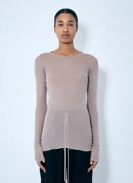 Rib Long Sleeve T-Shirt
