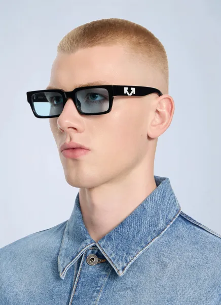 Off-White Huntington Blue Lens Sunglasses
