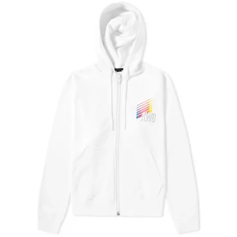 AWG Printed Fleece Zip Hoody