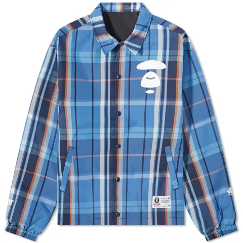 AAPE Plaid Coach Jacket