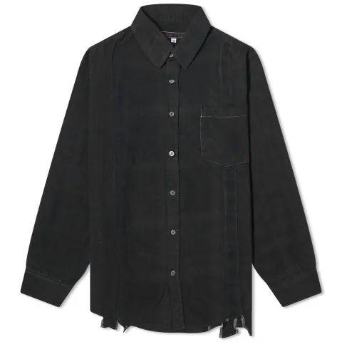 Rebuild 7 Cuts Over Dyed Flannel Shirt