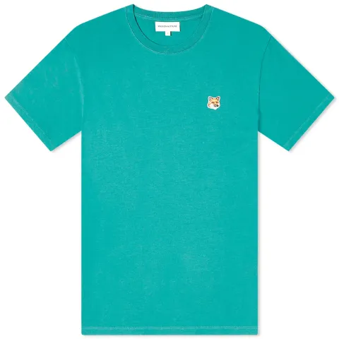 Maison Kitsuné Fox Head Patch Regular T-Shirt