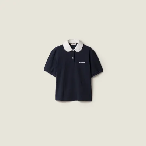 Piqué polo shirt