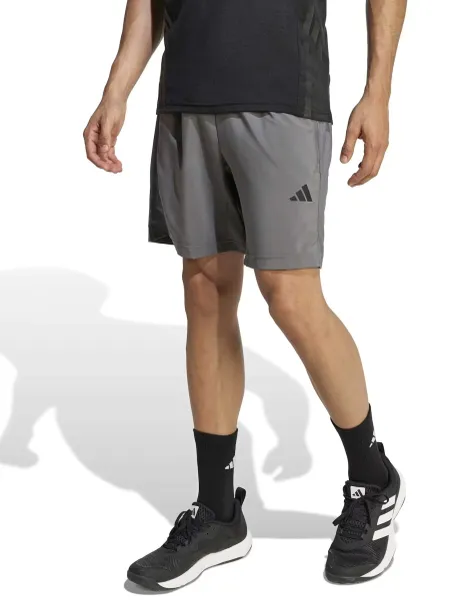 Adidas Workout Essentials Elasticated Waist Shorts Grey