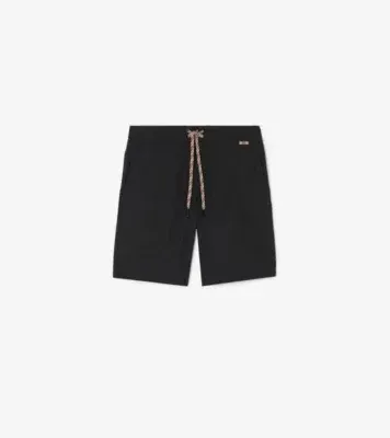 Nylon Swim Shorts in Black