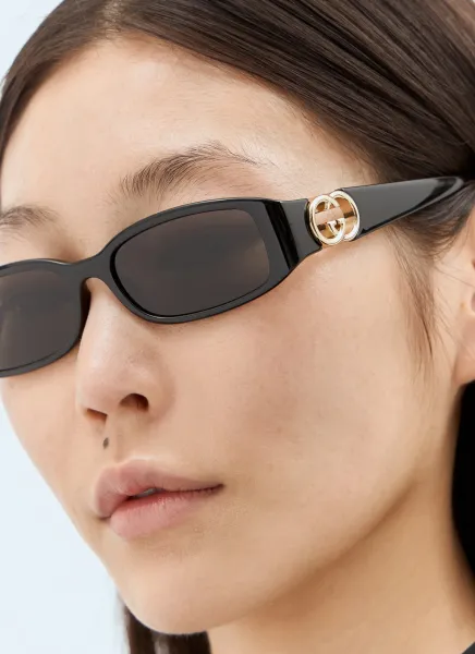 Rectangular Frame Sunglasses