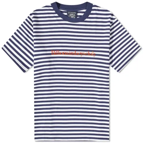 Serif Logo Stripe T-Shirt