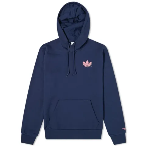 Graphic Trefoil Logo Hoodie