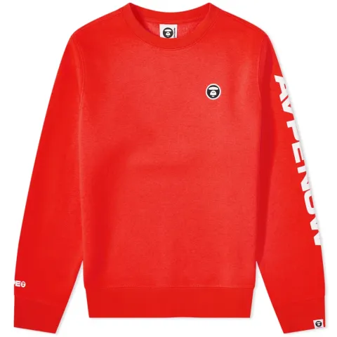 AAPE Logo Arm Crew Sweat