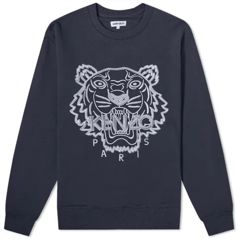Tiger Embroidered Skate Sweat