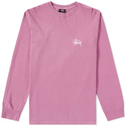 Long Sleeve Basic Pigment Dyed Tee