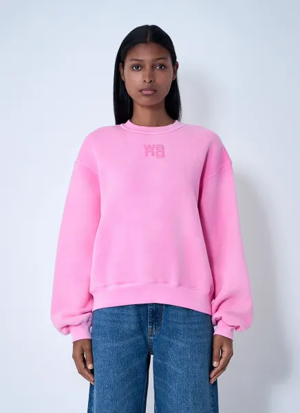 Logo Motif Sweatshirt