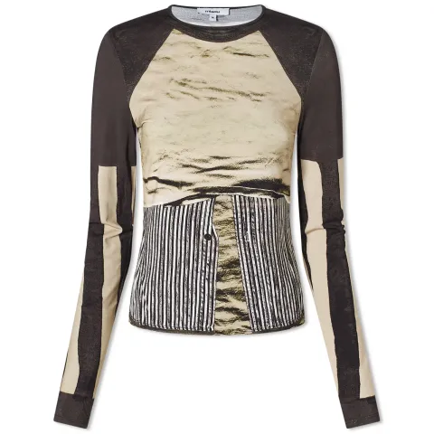 Long Sleeve Moto T-Shirt
