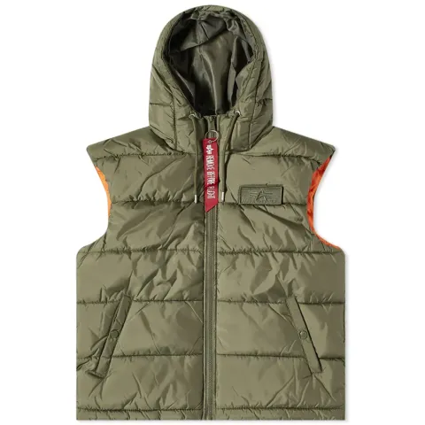 Hooded Puffer Vest