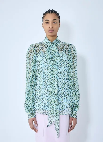 Daisy Silk Shirt