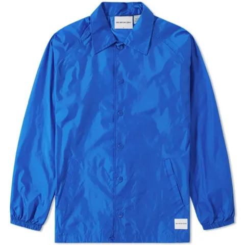 Unlined Back Print Coach Jacket