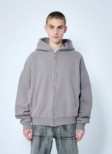 Thermal Hooded Sweatshirt
