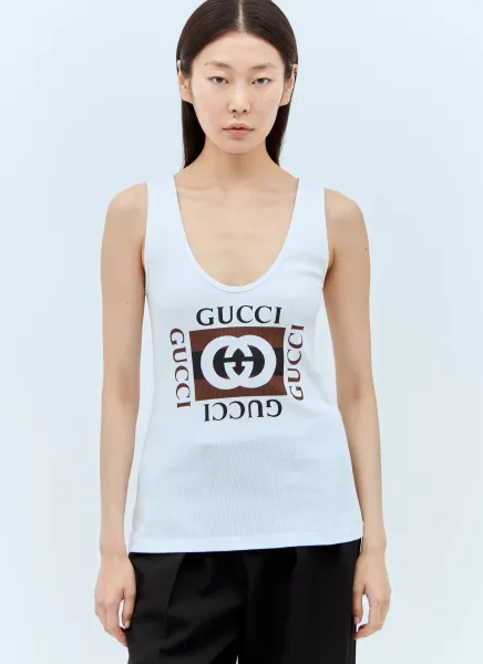 Logo Print Tank Top