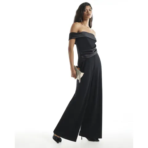 River Island Satin Hybrid Jumpsuit