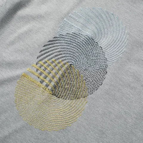 Embroidered Circle Tee