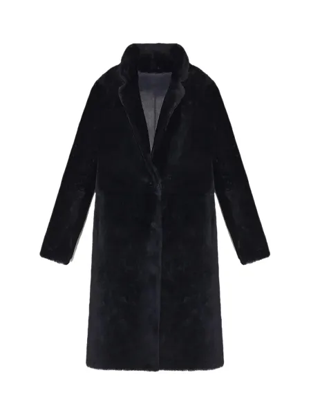 Reversible Merino Shearling Coat Black