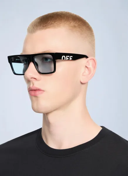 Off-White Casper Light Blue Lens Sunglasses