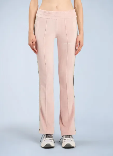 Logo Flare Chenille Track Pants