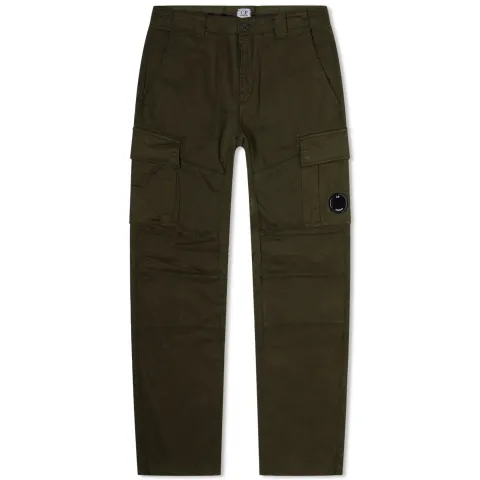 Stretch Sateen Cargo Pants