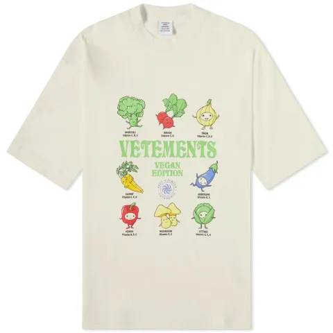Vegan Logo Oversized T-Shirt
